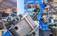 Industrial Robot 2-Axis L-Type Dual-Station Positioner Work Cell — Fuel Tank