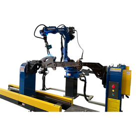 1-Axis Adjustable Robotic Welding Positioner