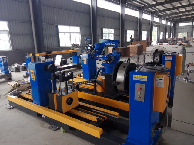 1-Axis Adjustable Robotic Welding Positioner