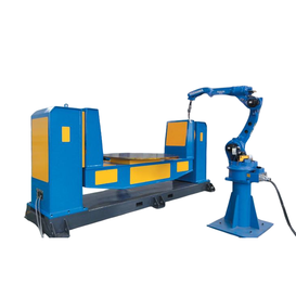 2-Axis U-Type Robotic Welding Positioner