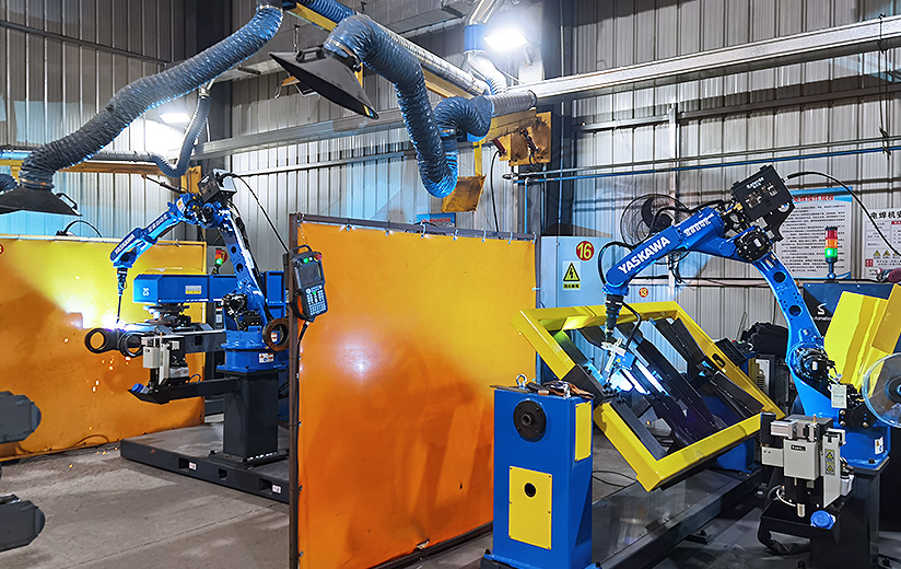 Industrial Robot 1-Axis Headstock-Tailstock Positioner Work Cell