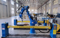 Industrial Robot 1-Axis Dual-Station Positioner Work Cell