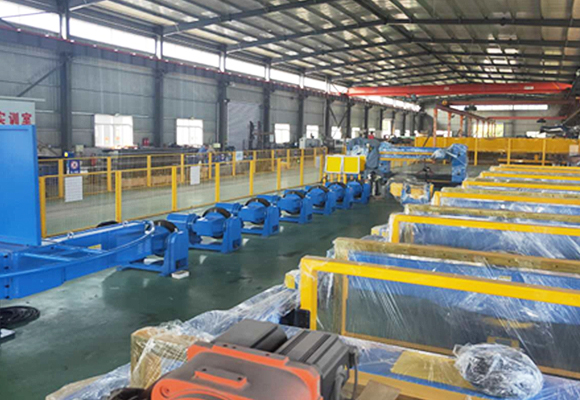 JNGS AUTOMATION robotic welding equipment manufacturing workshop