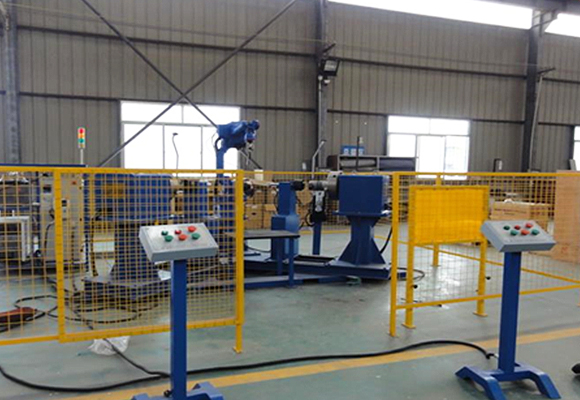 JNGS AUTOMATION industrial welding robot testing and assembly area